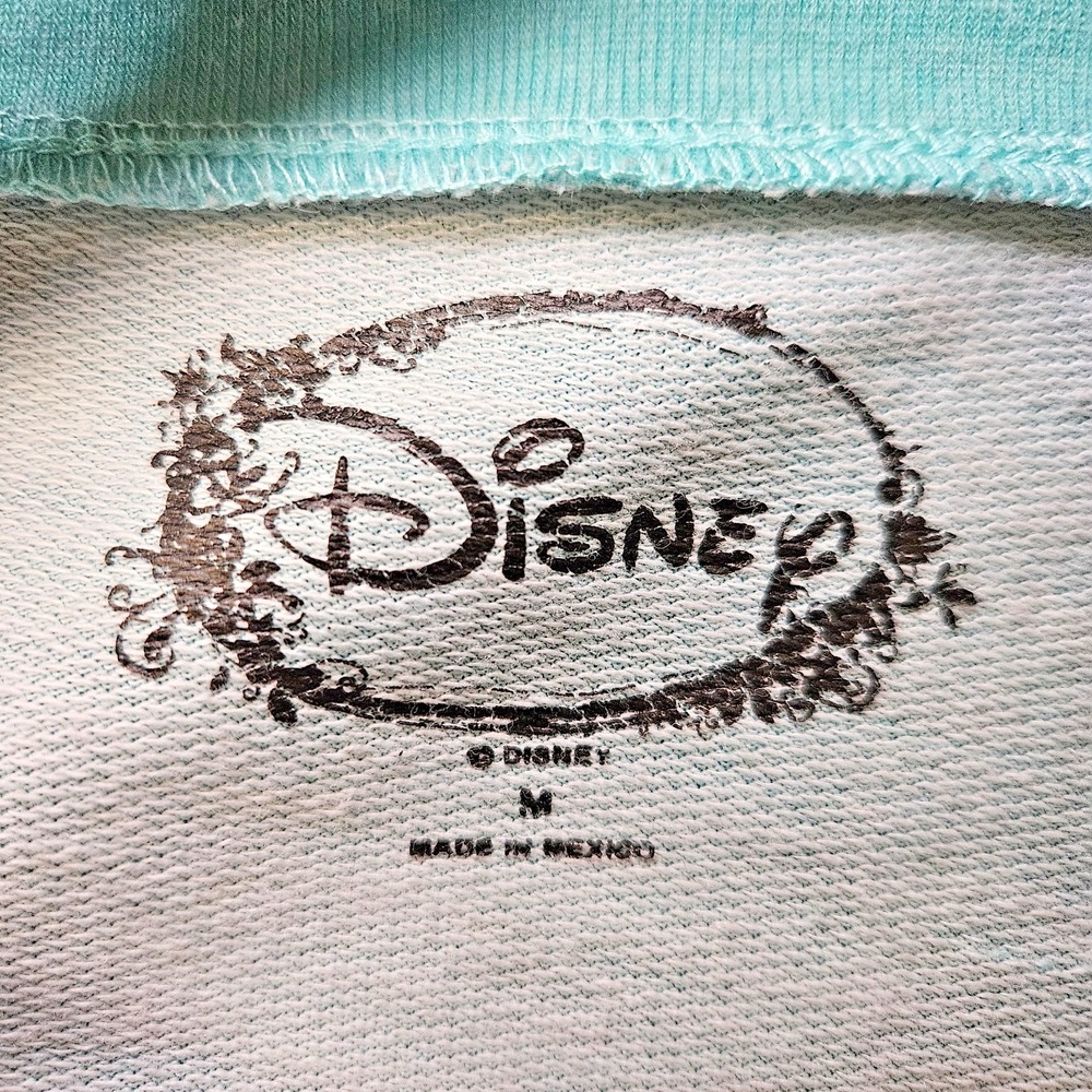 Disney The Little Mermaid "Kiss The Girl" AOP Light Sweatshirt Juniors' Medium - Picture 6 of 9